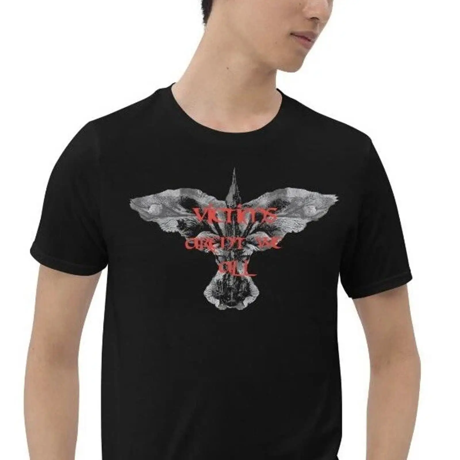 Vintage Fashion Victim Shirt - Camiseta vintage de estilo gótico horror