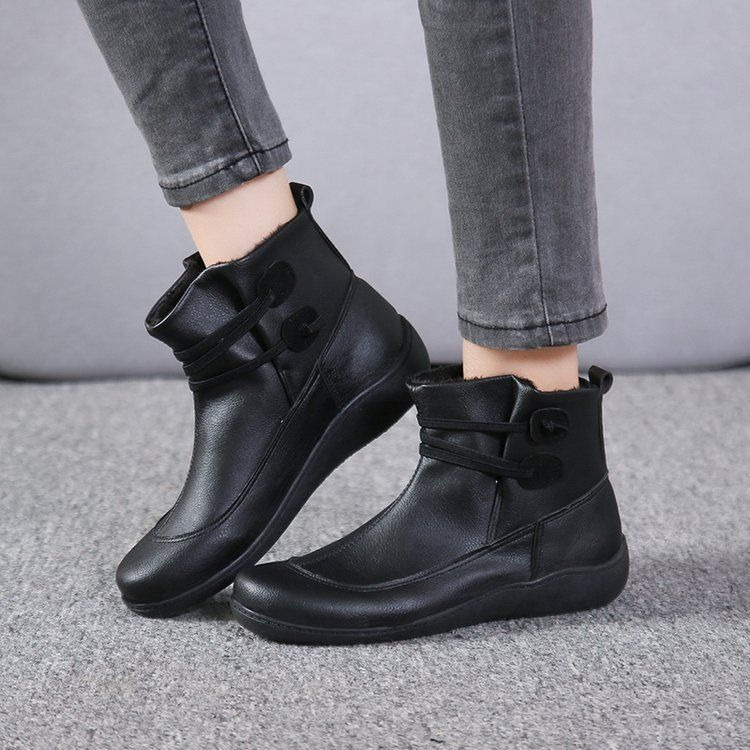 Vintage Fashion For Men - Botines de Mujer Vintage con Punta