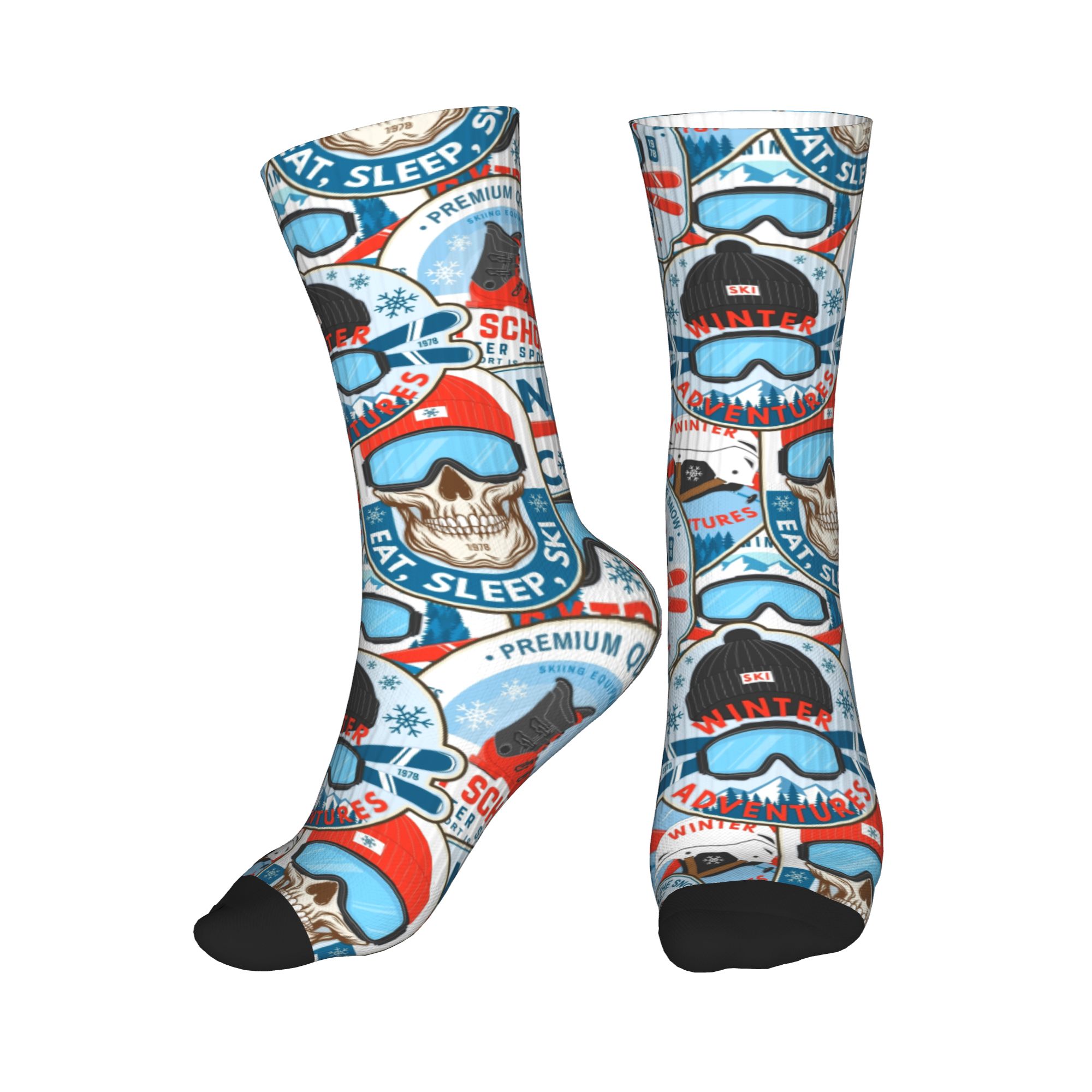 Vintage Fashion Dresses - Calcetines de vestir vintage con estampado