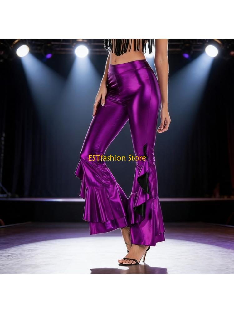 Wide Leg Trouser 70S - Y5GC Pantalones club y graduación para