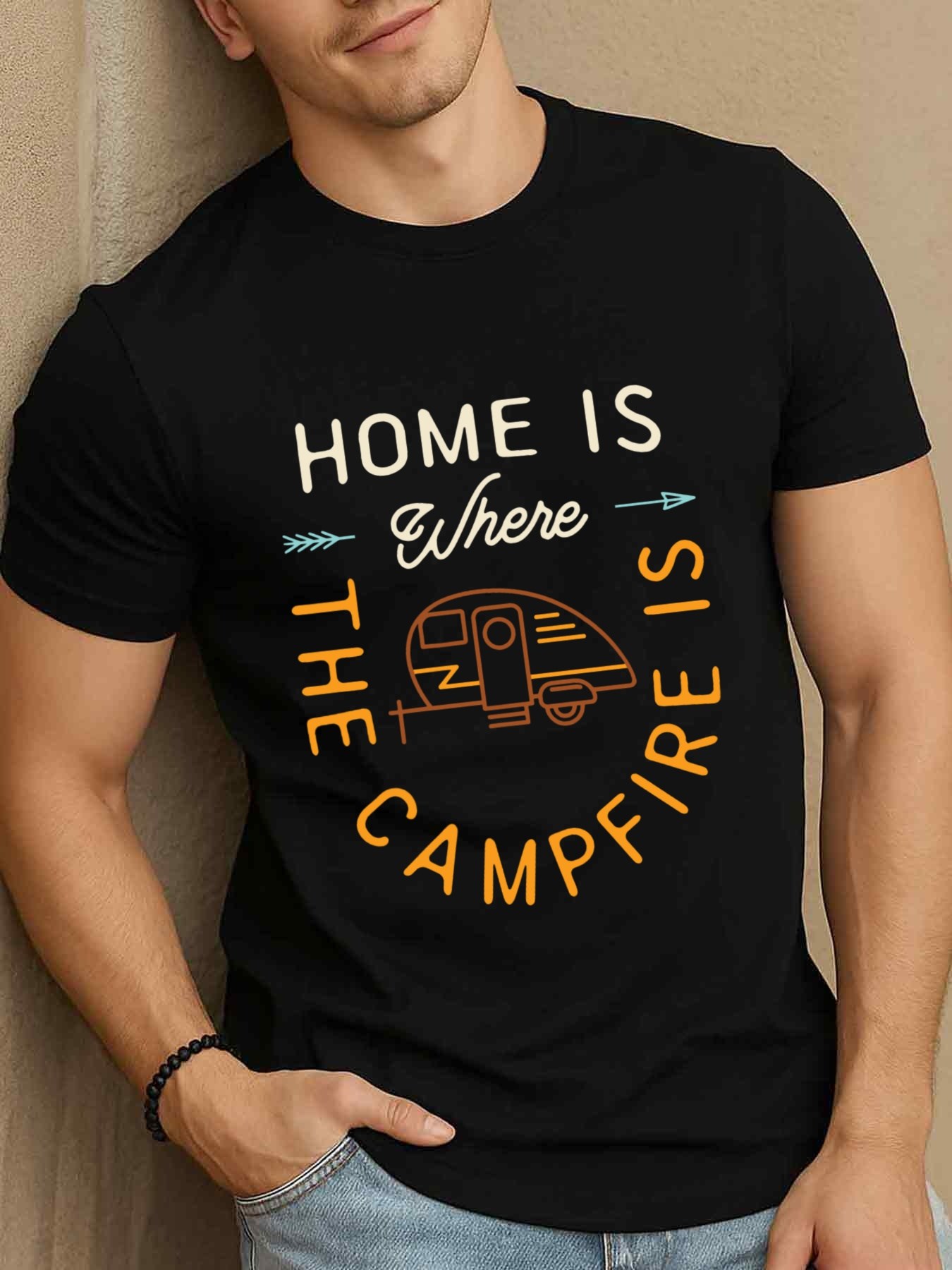 Vintage Fashion Quotes Short - Camiseta gráfica vintage negra para hombre