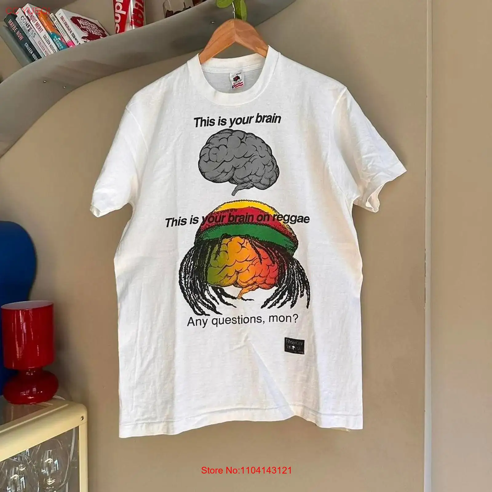 Vintage Fashion Victim Shirt - Camiseta Vintage 1990 Fashion Victim Reggae