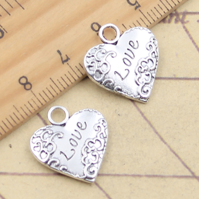 Vintage Fashion Finds - 10 Uds. De dijes de corazón