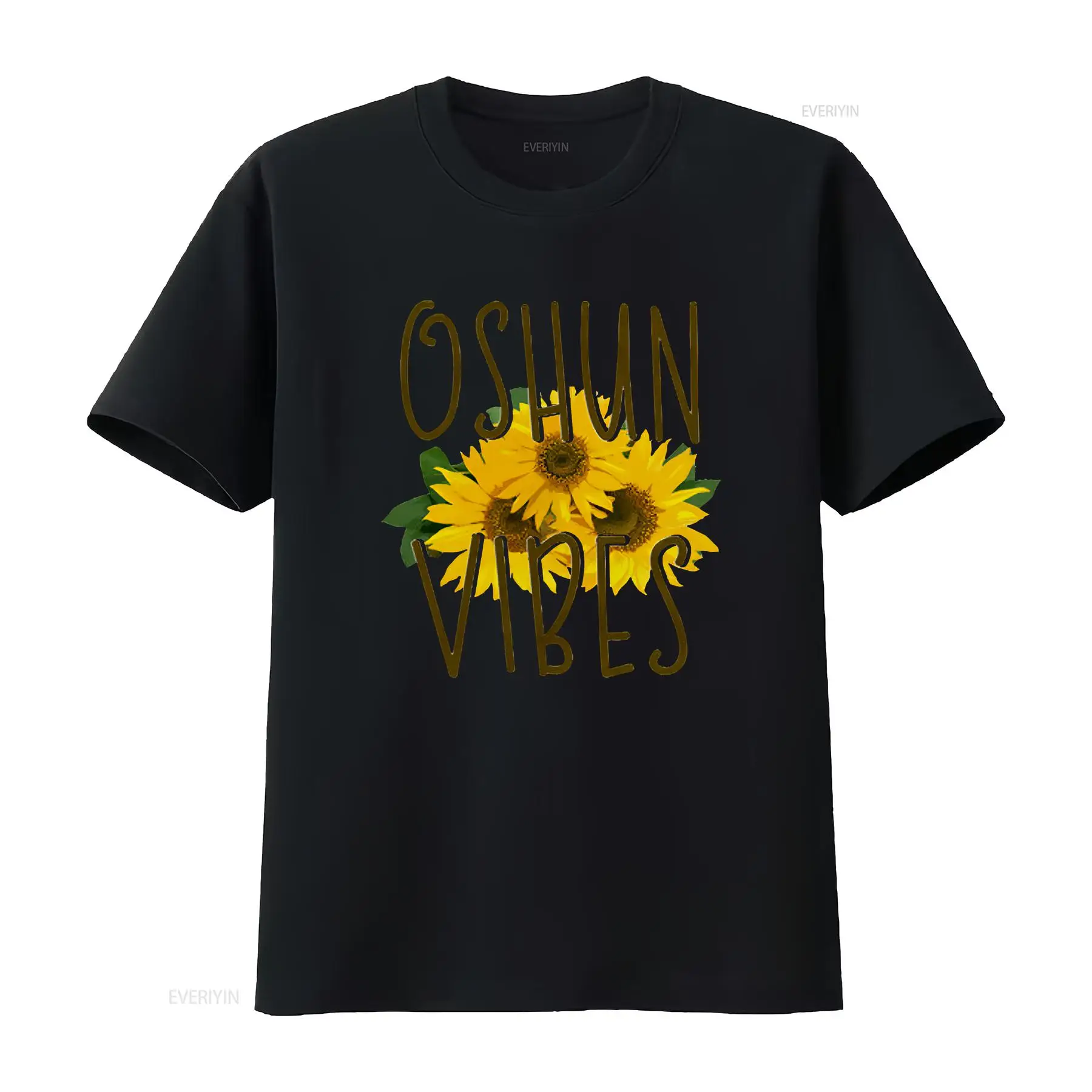 Vintage Yoruba Fashion - Camiseta de la Diosa Orisha Oshun