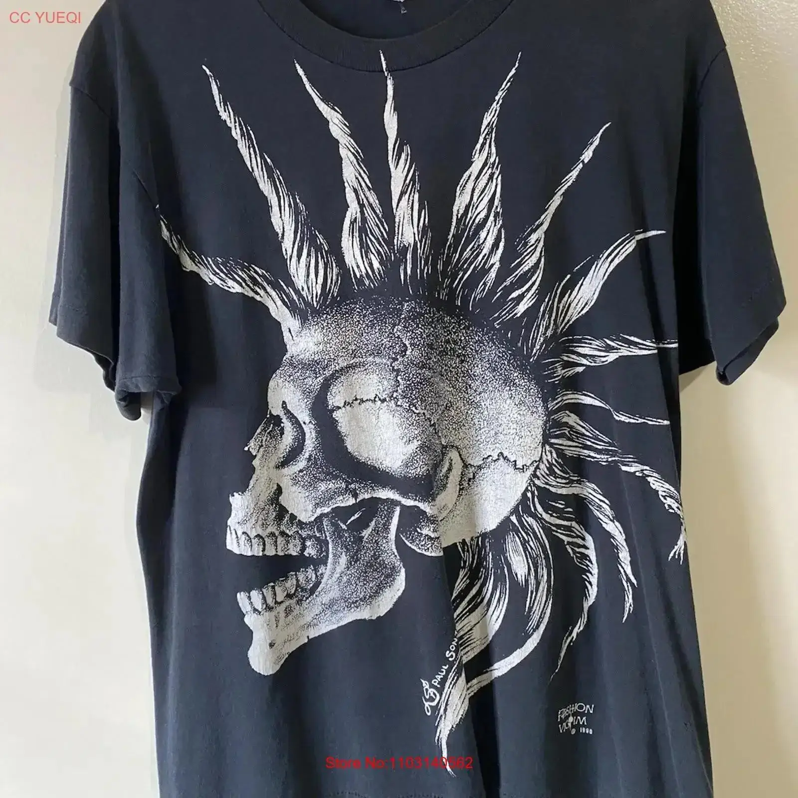 Vintage Fashion Victim Shirt - Camiseta Vintage Fashion Victim 1990, Lavada,