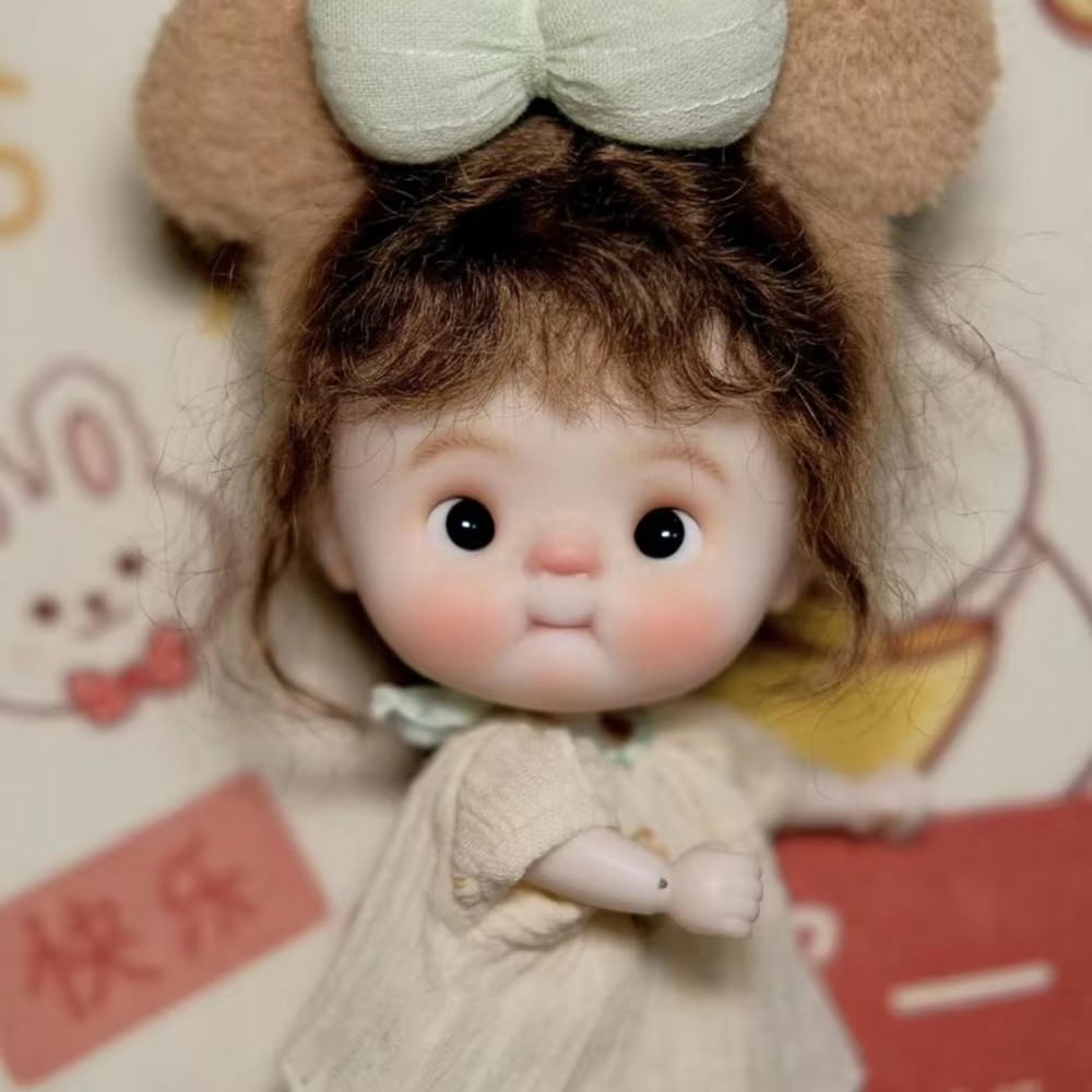 Vintage Fashion Doll - Muñeca 1/12ob Qbaby Ob11 Diandi Dianbro
