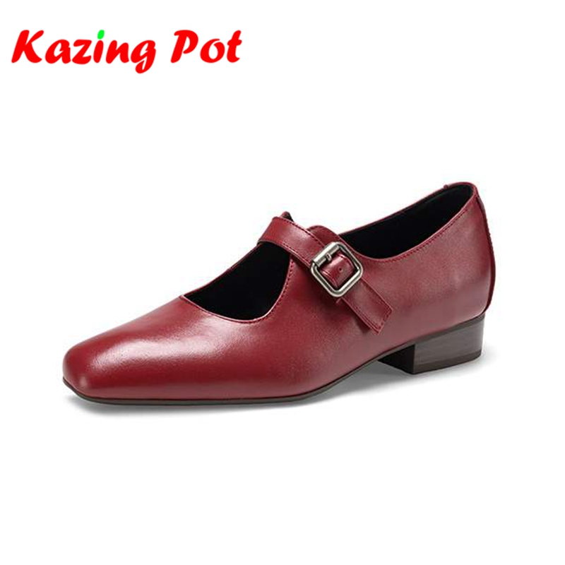 Vintage Fashion Dresses - Zapatos de Tacón Bajo Krazing Pot