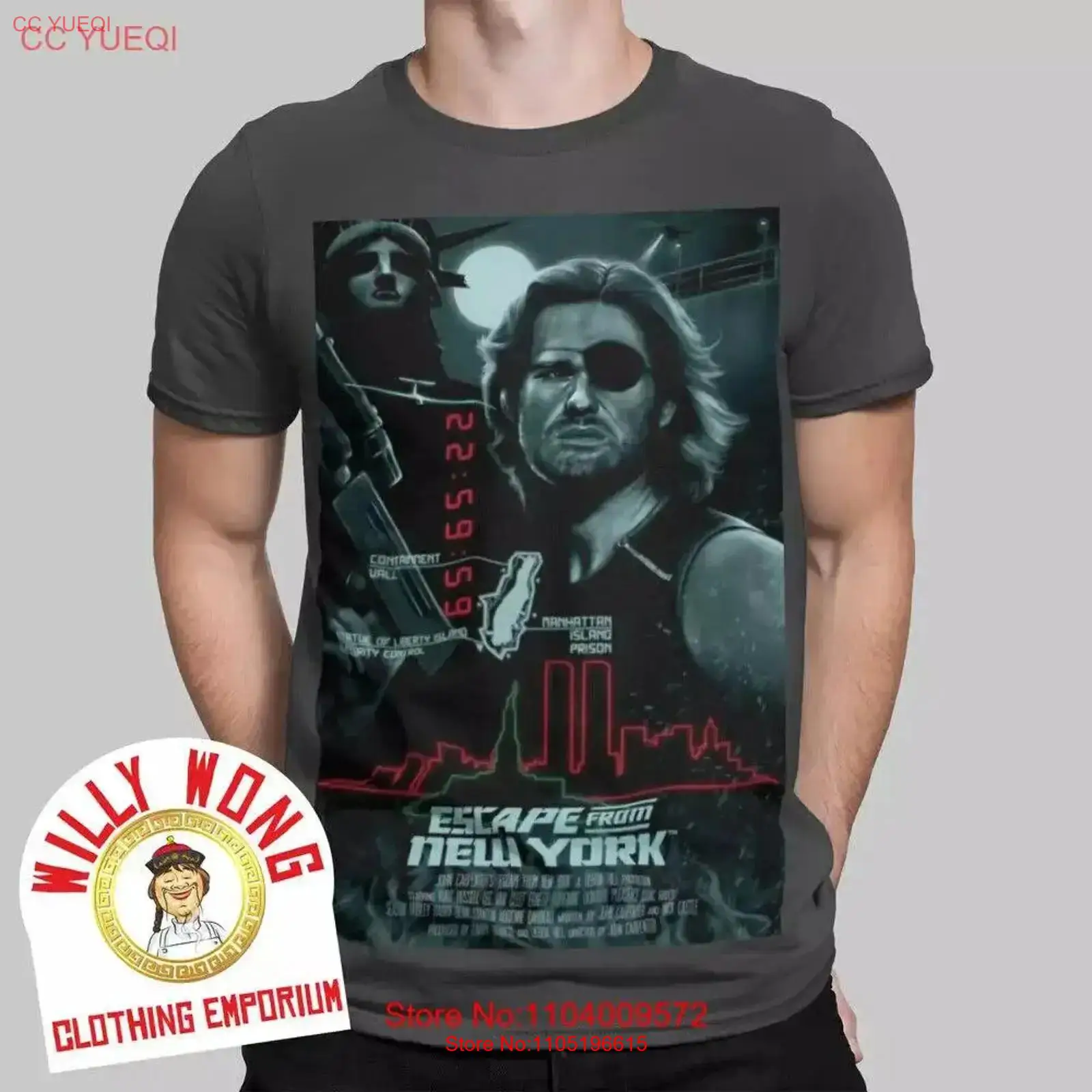 Vintage Fashion York - Escape From New York camiseta película