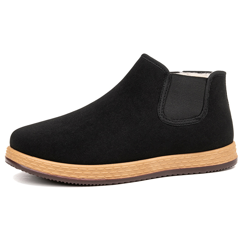 Vintage Fashion For Men - Zapatos de algodón para hombre, botas