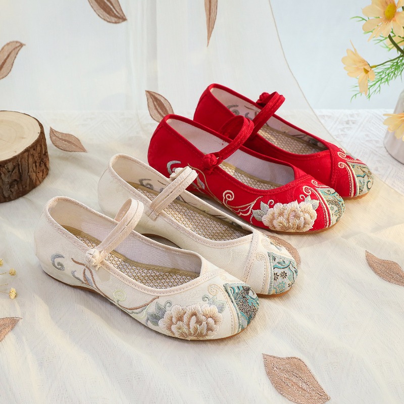 Vintage Fashion In Chinese - Zapatos Casuales para Mujer, Moda Vintage,