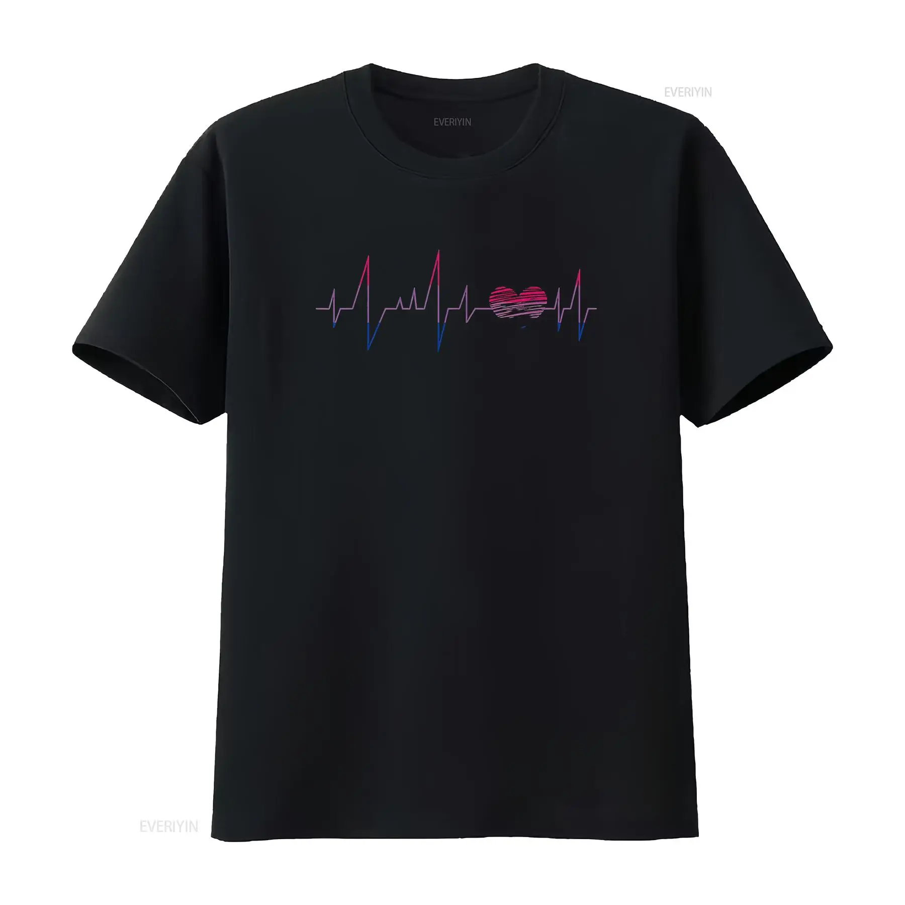 Vintage Queer Fashion - Camiseta con bandera bissexual para mujer