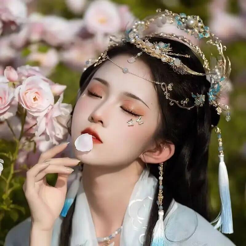 Corona de pelo Hanfu china par - Vintage Fashion In Chinese reseña y precio