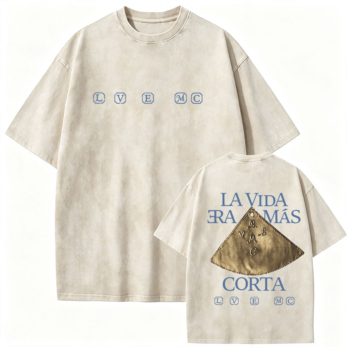 Camisetas de algodón lavado vi - Vintage Fashion Eras reseña y precio