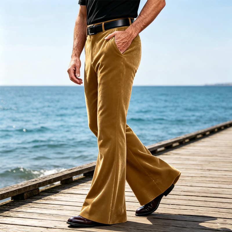 Pantalones de terciopelo para  - Wide Leg Trouser 70S reseña y precio
