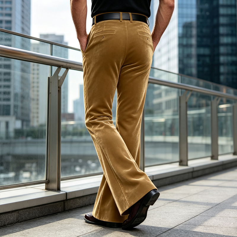 Pantalones de terciopelo para  - Wide Leg Trouser 70S reseña y precio