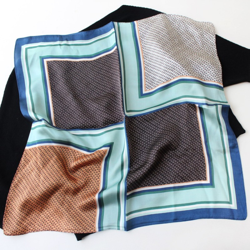 Nuevo Pañuelo de Seda de Morer - Vintage Fashion Hijab reseña y precio