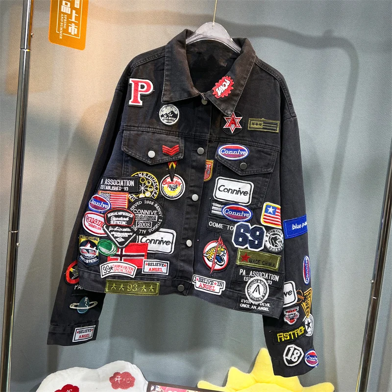 Chaquetas Vaqueras Bordadas pa - Patchwork Jean Jacket reseña y precio