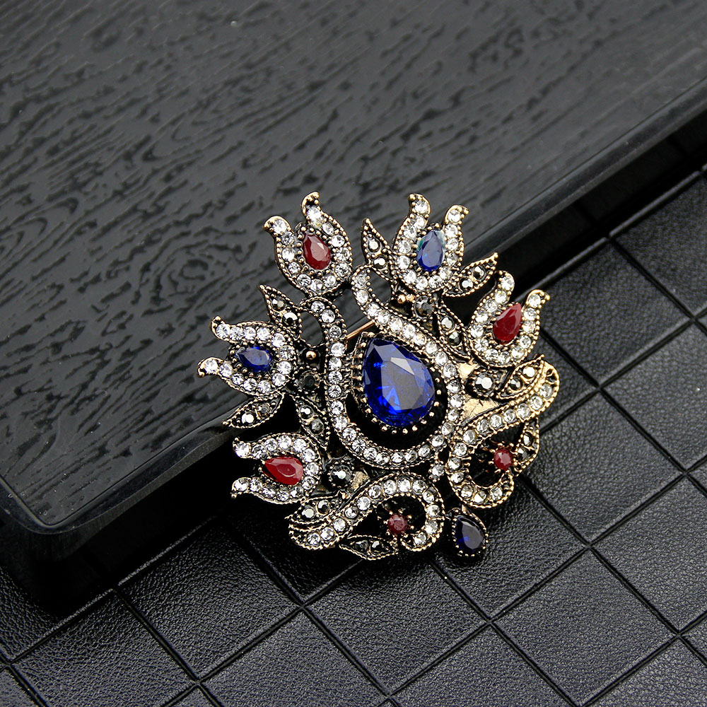 Sunspicems-broche de tulipanes - Vintage Fashion Hijab reseña y precio