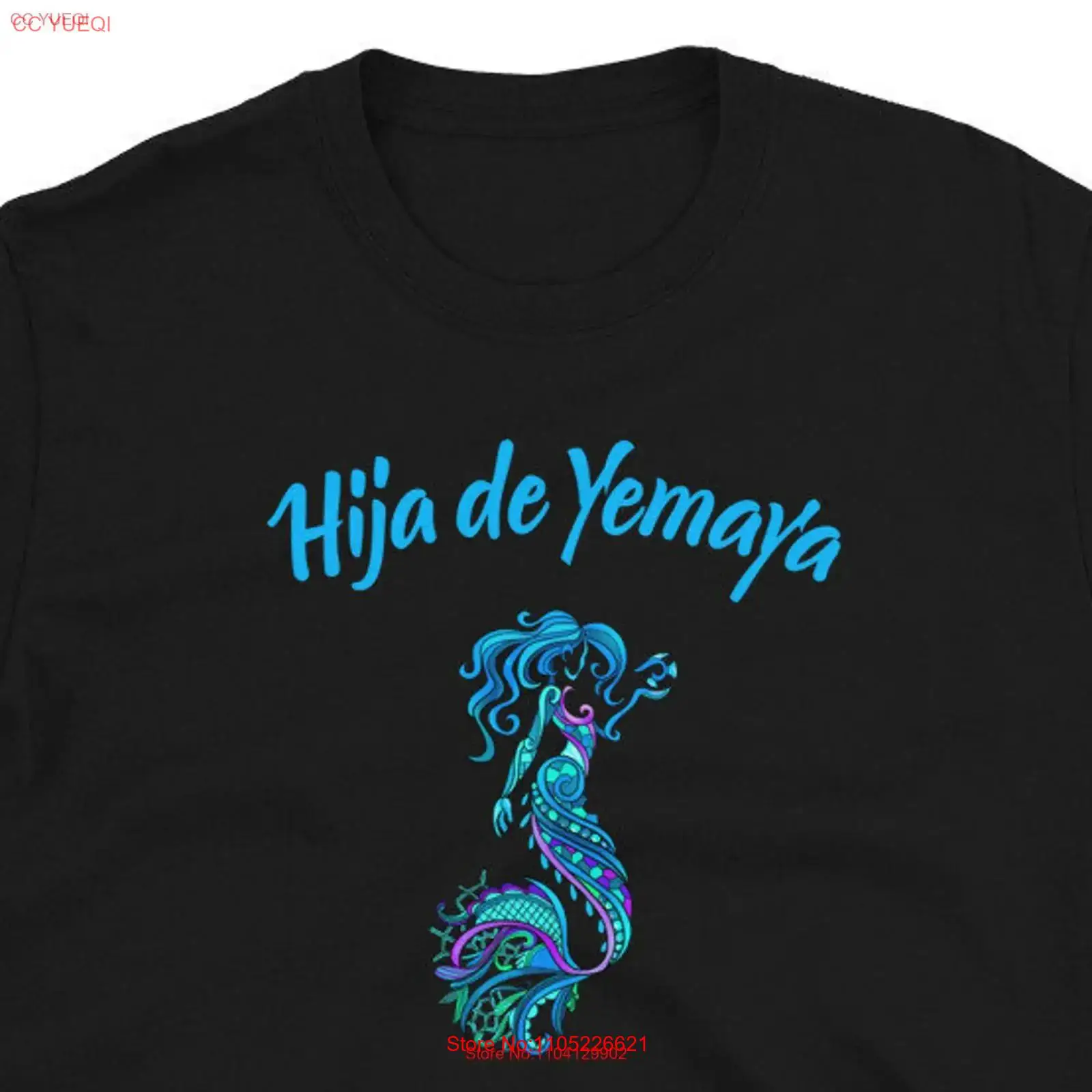 Camiseta Yemaya Yemoja Yoruba  - Vintage Yoruba Fashion reseña y precio