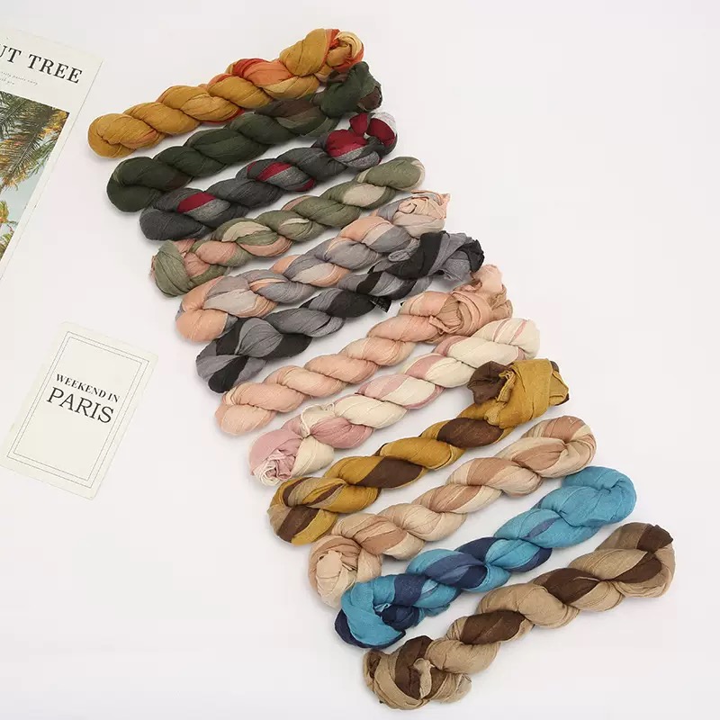Pañuelo Vintage Tie-Dye Arruga - Vintage Fashion Hijab reseña y precio