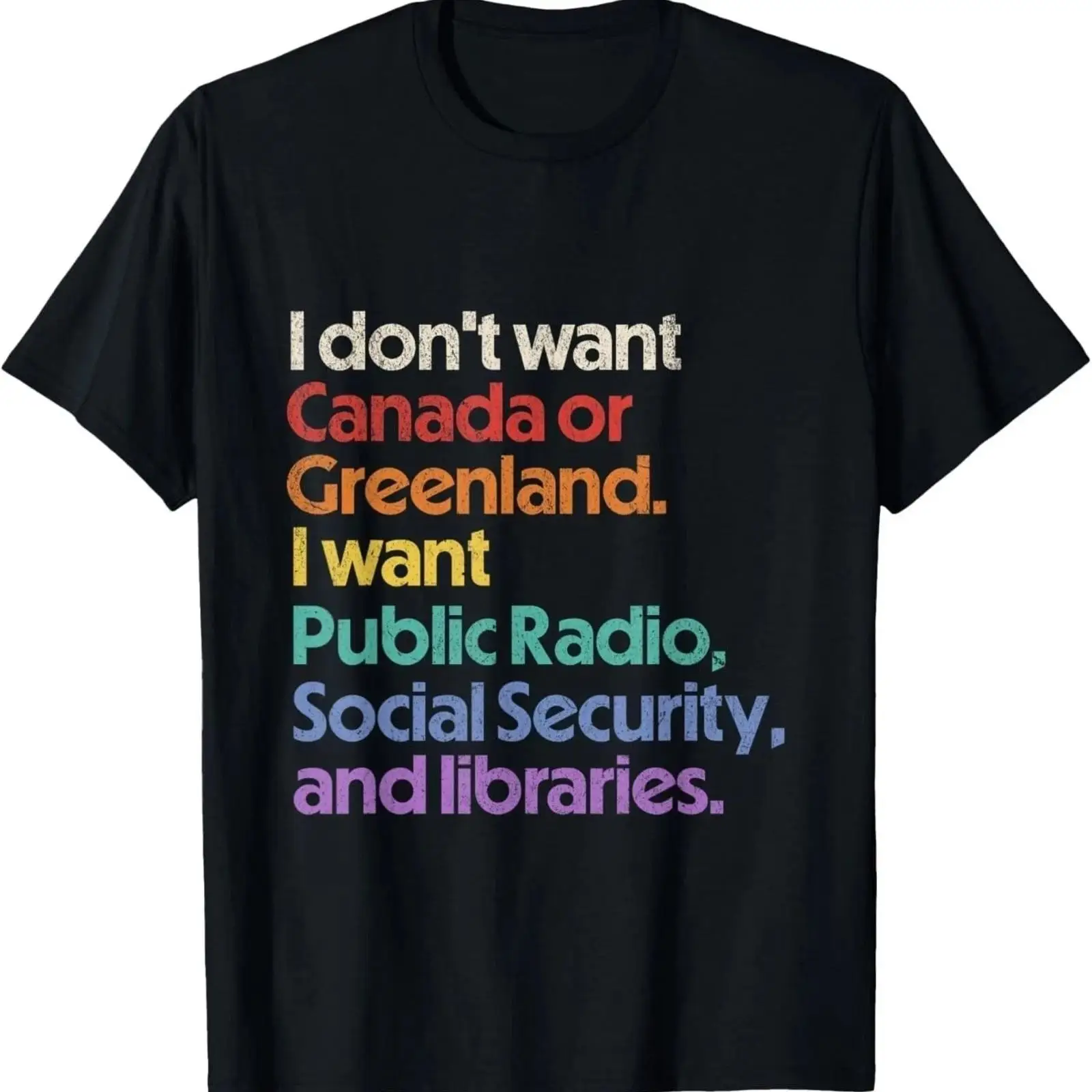 Camiseta Protect Public Broadc - Vintage Fashion Library reseña y precio
