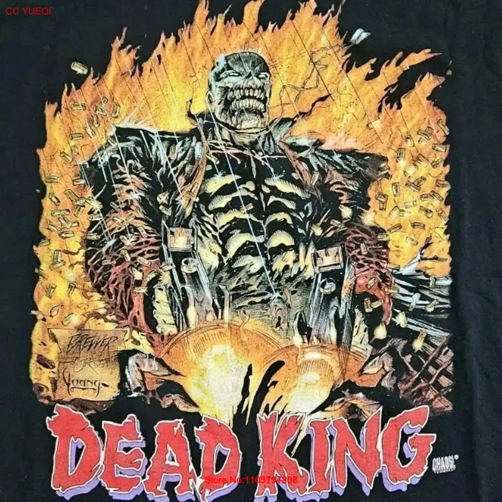 Vintage 90s Choas Comics Dead  - Vintage Fashion Victim Shirt reseña y precio