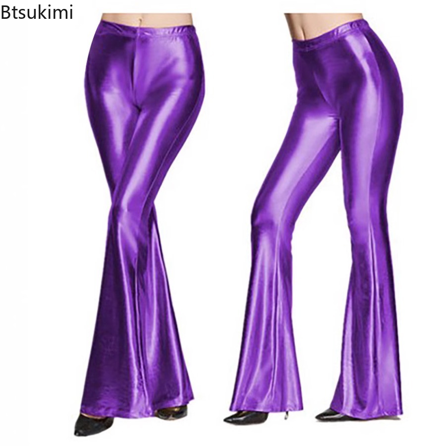 Pantalones acampanados brillan - Wide Leg Trouser 70S reseña y precio