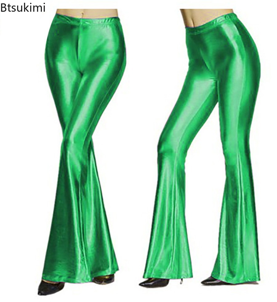 Pantalones acampanados brillan - Wide Leg Trouser 70S reseña y precio