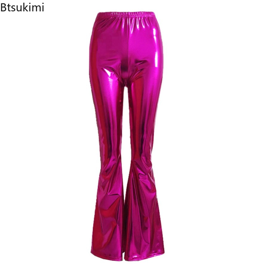 Pantalones acampanados brillan - Wide Leg Trouser 70S reseña y precio