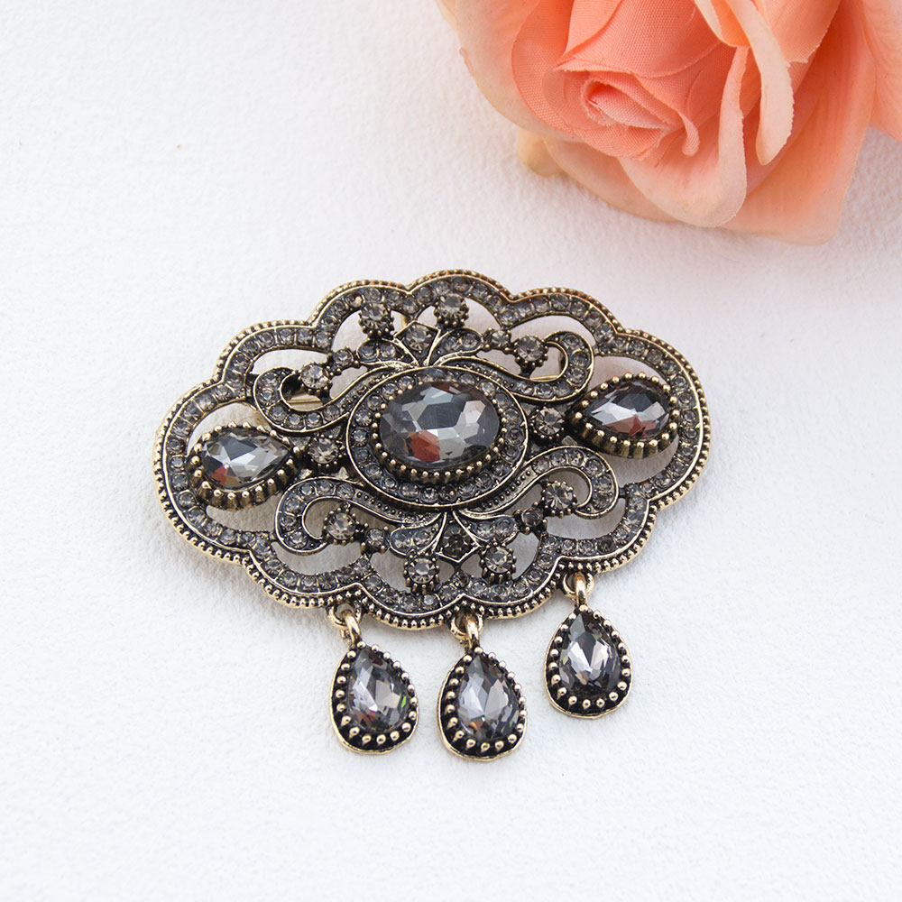 Broche Turco Vintage de Crista - Vintage Fashion Hijab reseña y precio