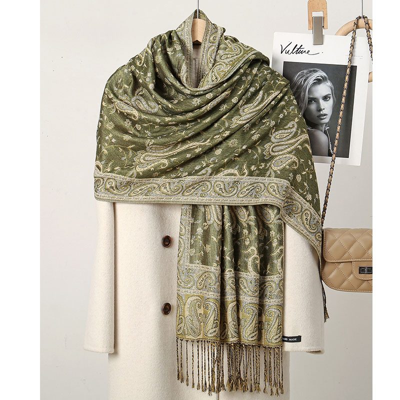 Bufanda bohemia con estampado  - Vintage Fashion Hijab reseña y precio
