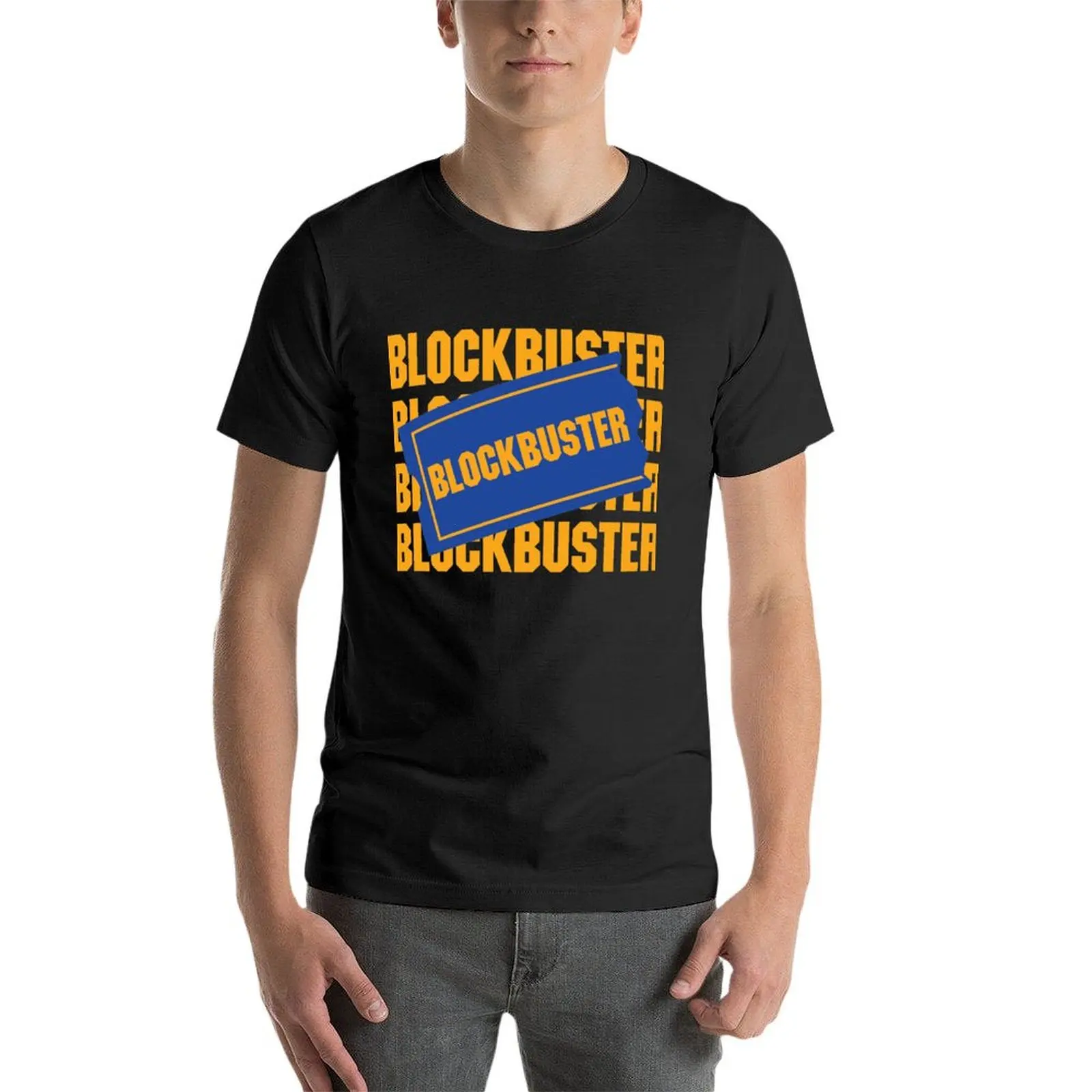 Blockbuster-Camiseta con logot - Vintage Fashion Rental reseña y precio