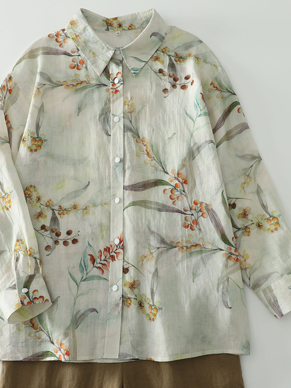 Camisa Holgada de Manga Larga  - Vintage Fashion Influencer reseña y precio