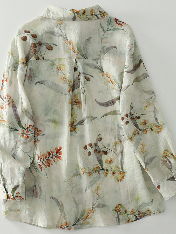 Camisa Holgada de Manga Larga  - Vintage Fashion Influencer reseña y precio