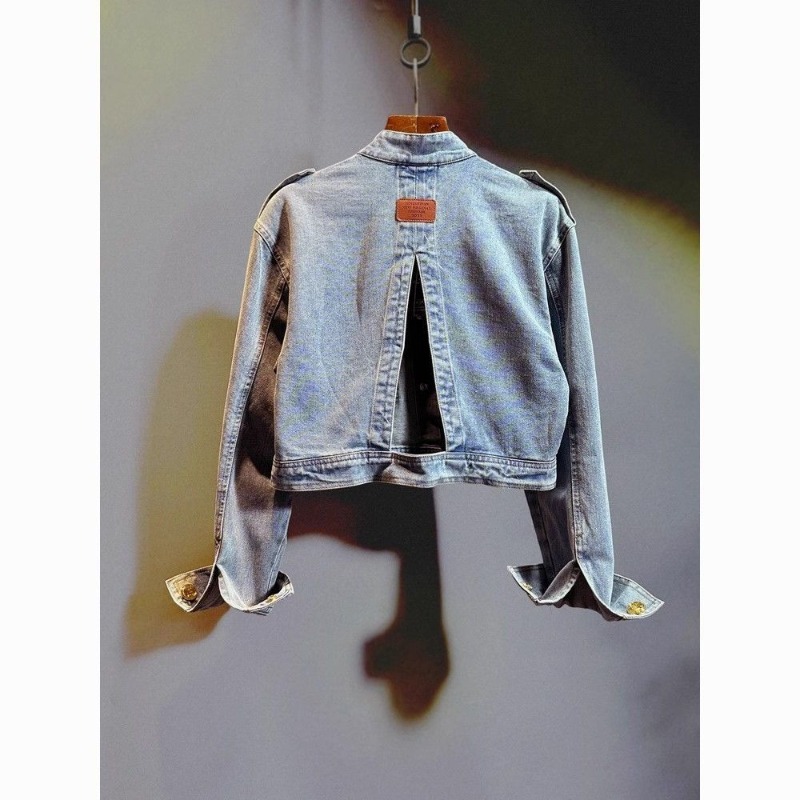 Chaqueta Blusa para Mujer, Est - Patchwork Jean Jacket reseña y precio
