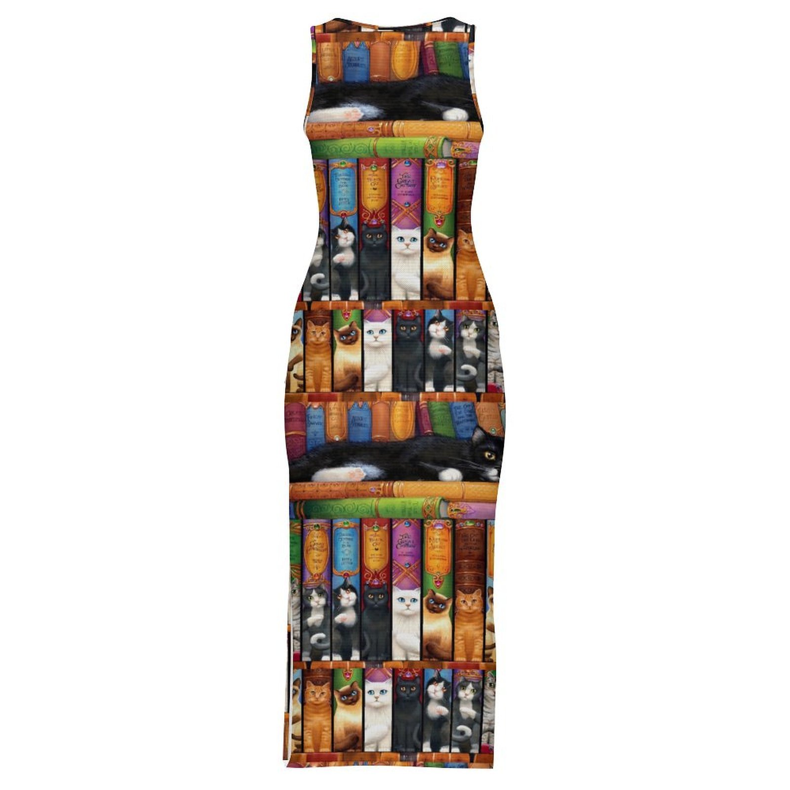 Vestido ajustado con estampado - Vintage Fashion Library reseña y precio