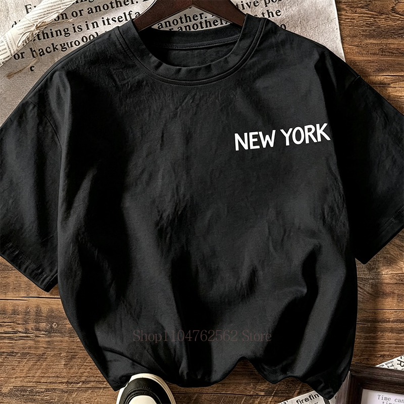 Camiseta con estampado de la c - Vintage Fashion York reseña y precio