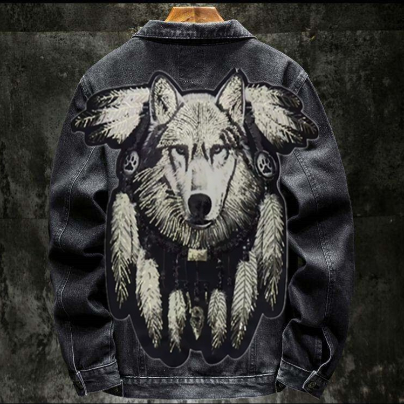 Chaqueta vaquera con parche bo - Patchwork Jean Jacket reseña y precio