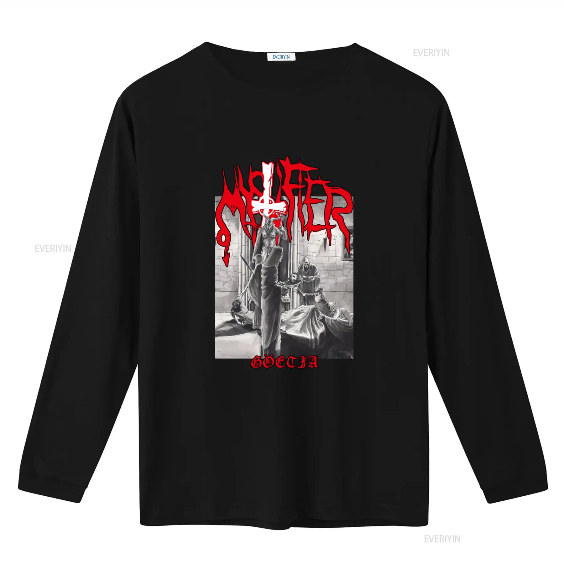 Camiseta de metal negra Mystif - Vintage Fashion Influencer reseña y precio