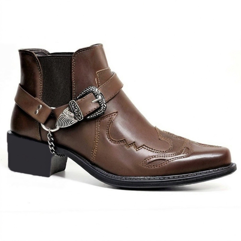 Botas vaqueras vintage de cuer - Vintage Fashion For Men reseña y precio