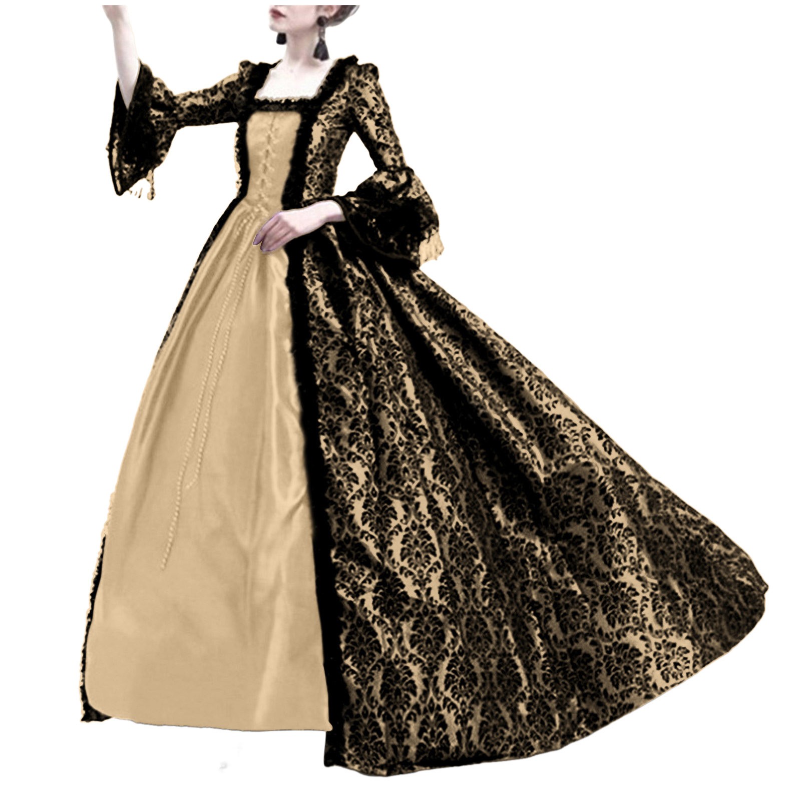 Disfraz de Halloween para Muje - Vintage Fashion Dresses reseña y precio
